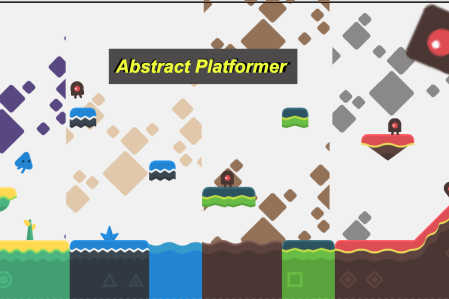 construct 3 abstract platformer pack